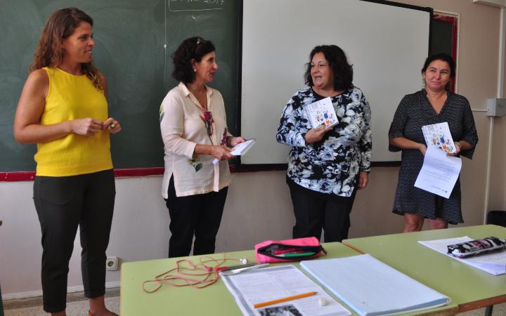 Entrega agendas x la igualdad